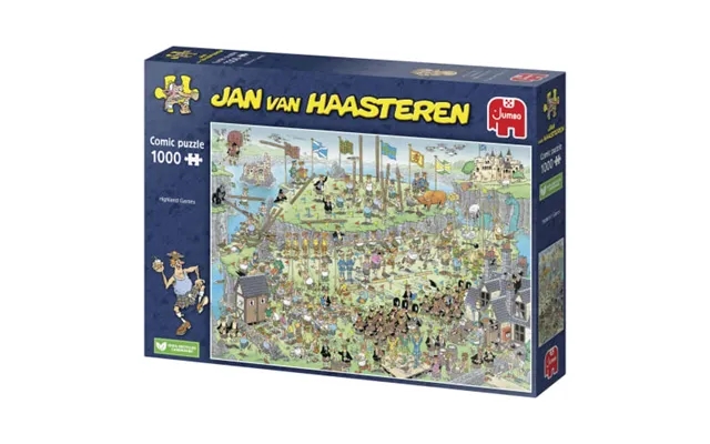 Jan Van Haasteren Puslespil - Highland Games product image