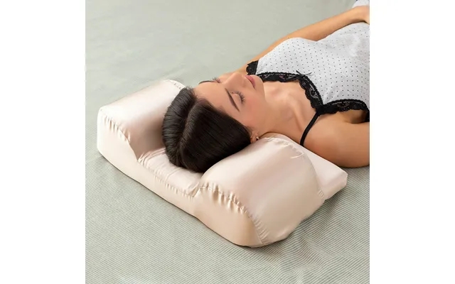Anti-wrinkle pillow with satin upholstery youthlow innovagoods product image