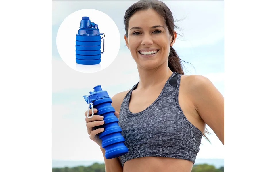 Foldable silicone bottle bentle - innovagoods
