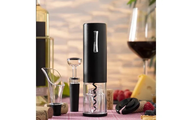 Genopladelig Elektrisk Proptrækker Med Tilbehør Til Vin Corklux Innovagoods product image