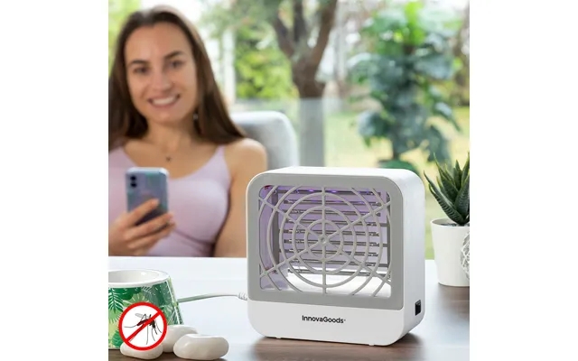 Mosquito repellent lamp with wall hanger at box innovagoods product image