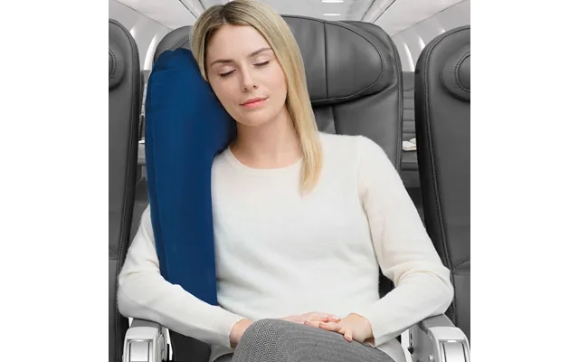 Inflatable travel pillow with sædetilkobling restel innovagoods product image