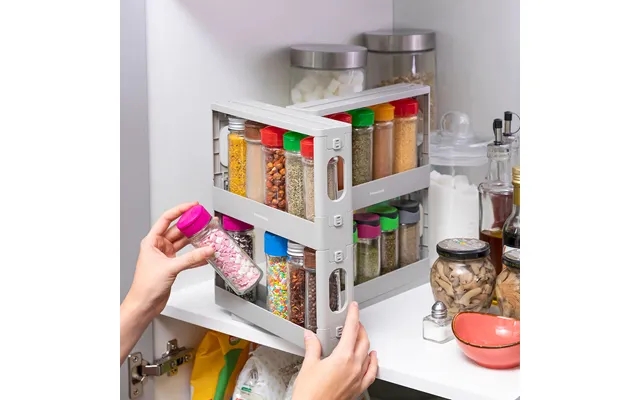 Organizer to spices with slide function past, the laws swivel rispick innovagoods product image