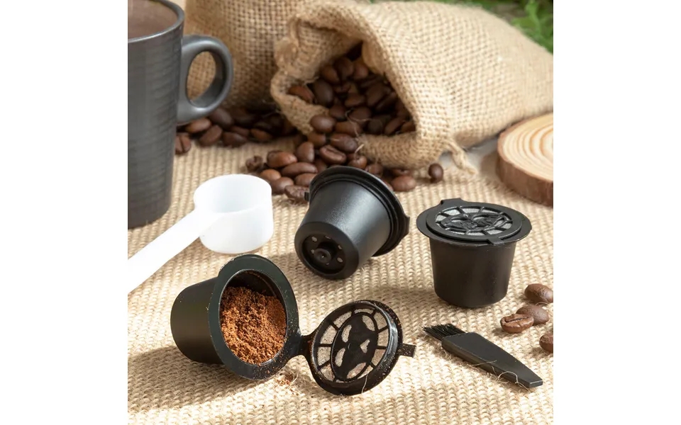 Sæt Med 3 Genanvendelige Kaffekapsler Recoff Innovagoods