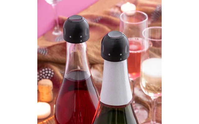 Set with champagne stoppers fizzave innovagoods package with 2 paragraph product image