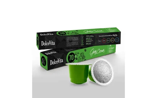 Spruce crema coffee capsules to nespresso product image