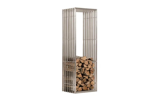 Firewood holder irving 40x50x150 cm stainless product image