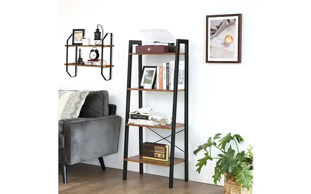 Shelf system with 4 step black product image