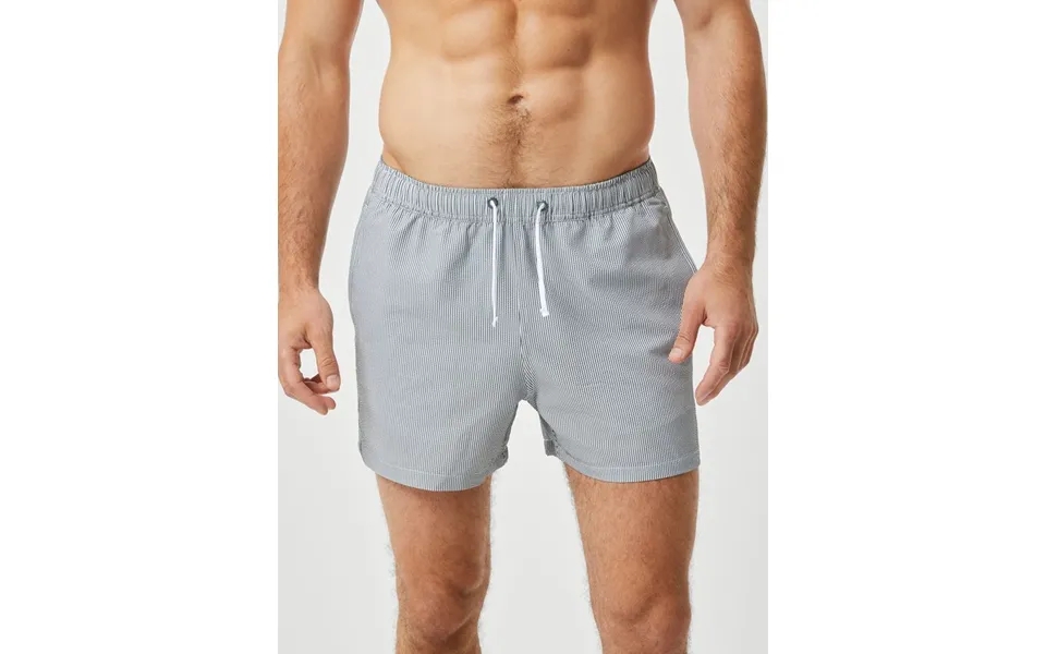 Castle Seersucker Swim Shorts - Bb Swim Stripe 2