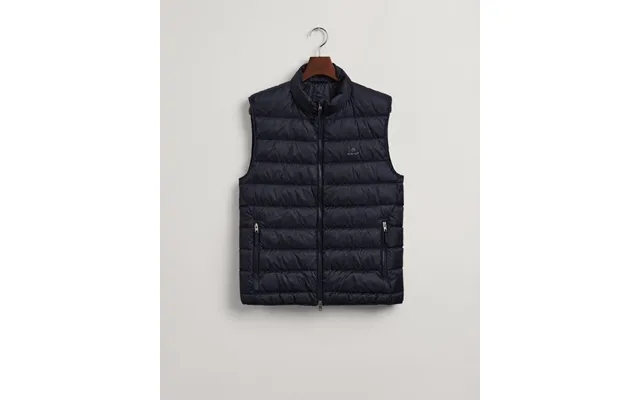 Light down gilet evening blue product image