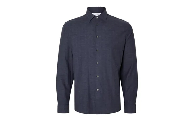 Slhregearl-untuck shirt solid ls b product image