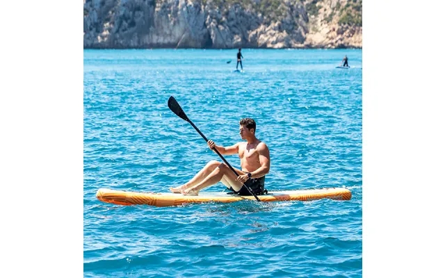 2 In 1 inflatable paddle surf board with seat past, the laws accessories siros innovagoods 10'5 320 cm product image