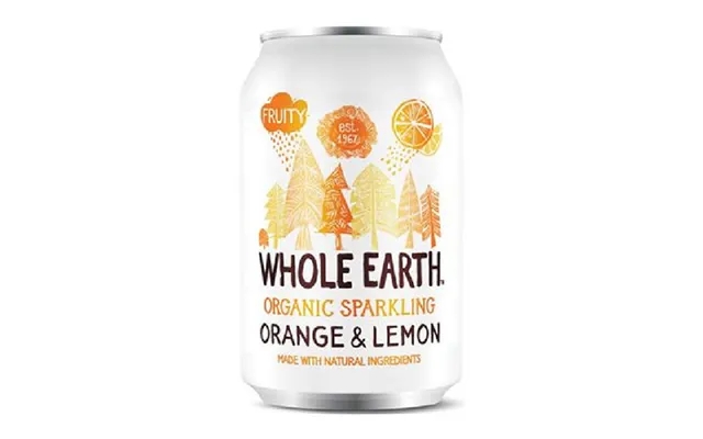 Appelsin Citron Sodavand Ø Whole Earth 330 Ml product image