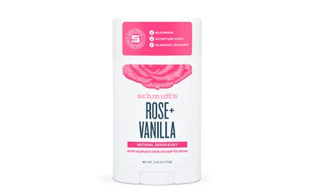 Deodorant stick rose vanilla schmidt p 75 g product image