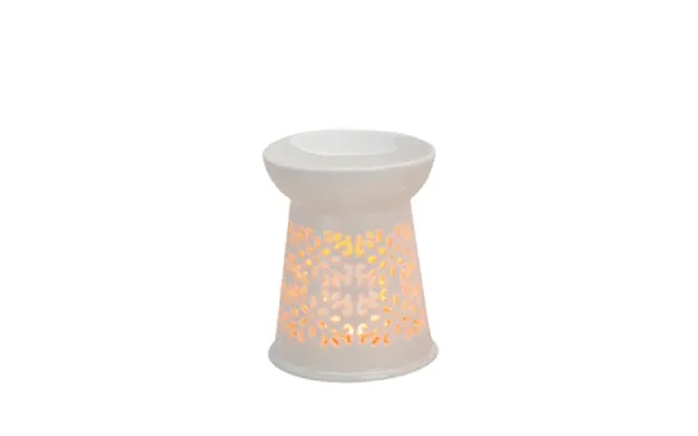Duftlampe Blomst Hvid H 13 Cm B 10 Cm 1 Stk product image