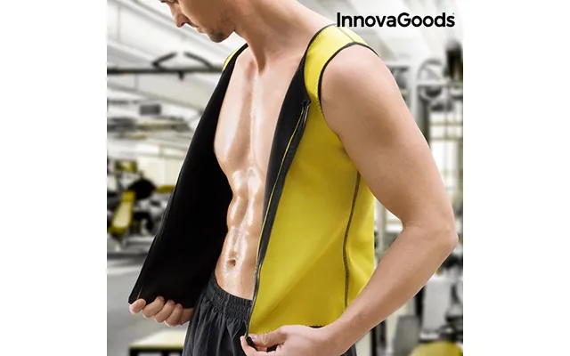 Innovagoods sports vest with sauna effect to men l product image