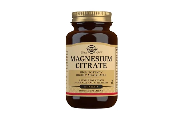 Magnesium Citrate 200 Mg 60 Tab product image