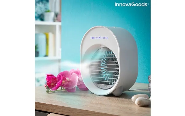 Mini Ultralyd Luftkøler-luftfugter Med Led Koolizer Innovagoods product image