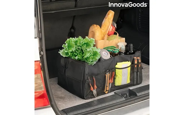 Collapsible organizer to trunk in car carry innovagoods product image