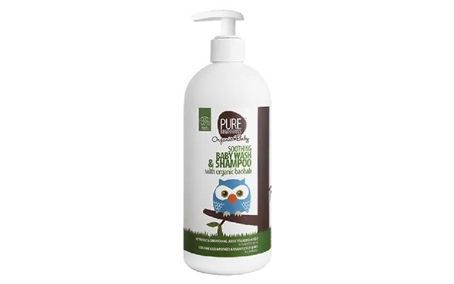 Soothing baby wash & shampoo puree beginnings 500 ml product image