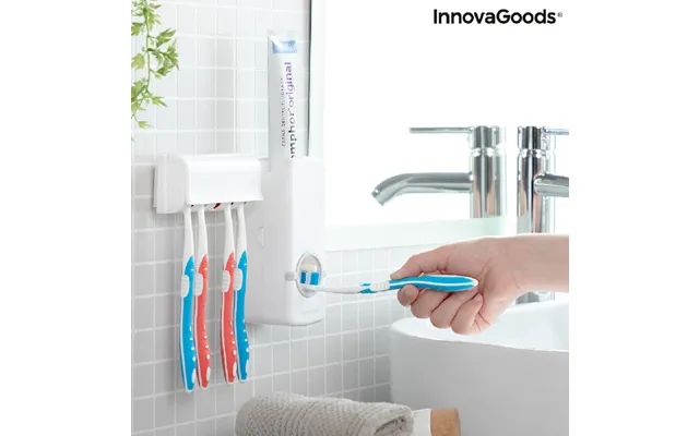 Tandpastadispenser Med Tandbørsteholder Diseeth Innovagoods product image