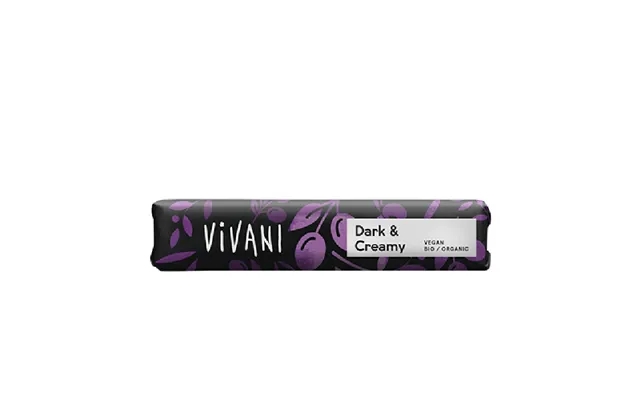 Vivani Mørk Og Cremet Chokoladebar Ø 35 G product image