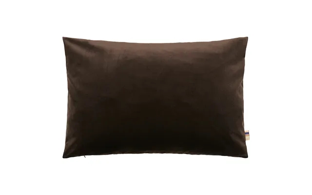Hmt cushion m. Fill ibi velours 40x60 dark brown product image