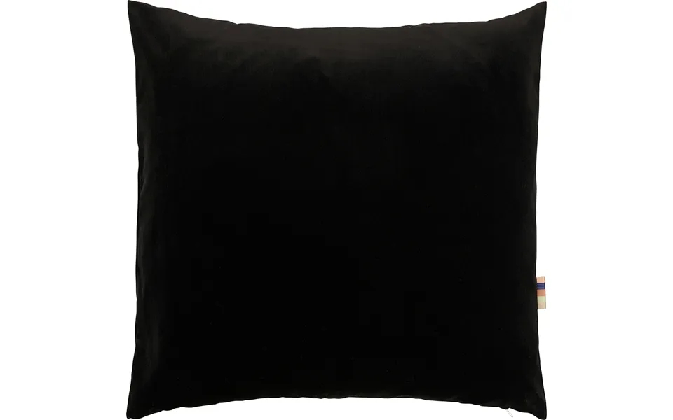 Hmt cushion m. Fill leia velours 40x40 black