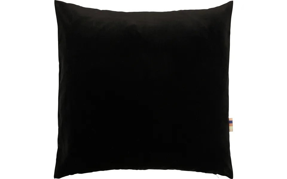 Hmt cushion m. Fill leia velours 50x50 black
