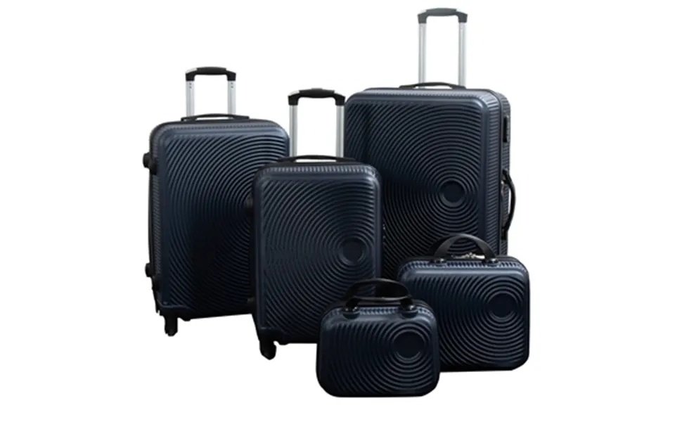 Suitcases - set with 5 paragraph.