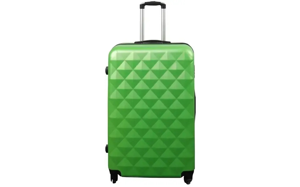 Large suitcase - diamond green