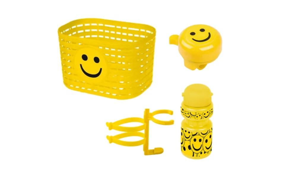 Bicycle basket bell bottle m. Keeps with smileys