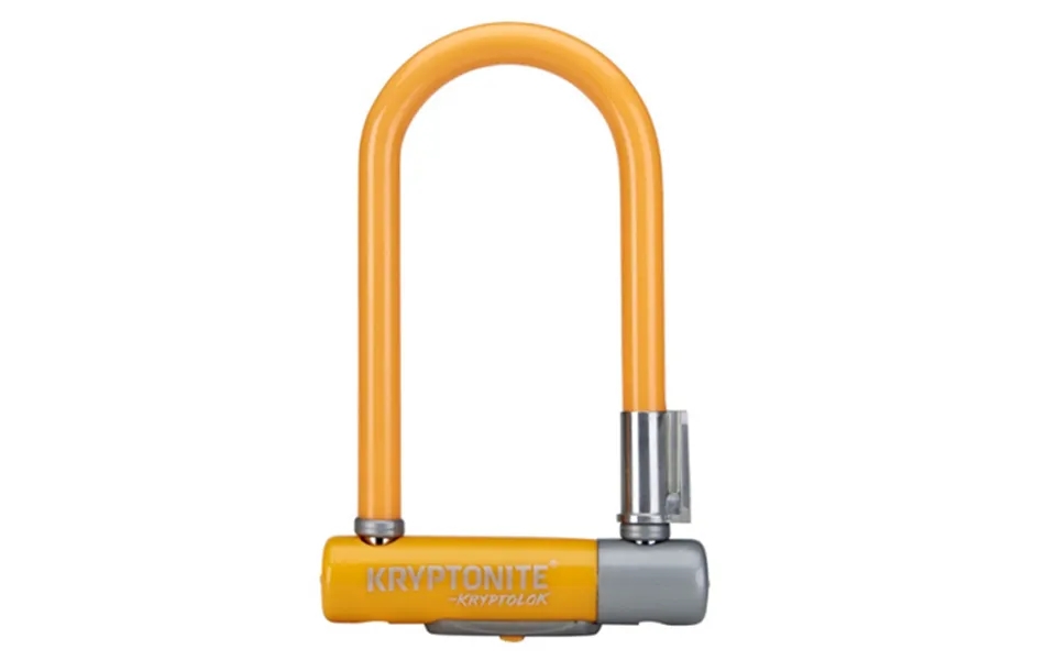 Kryptonite u-lock orange shackle