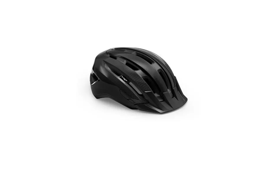 Met Helmet Downtown Black Glossy L 58-61 Cm