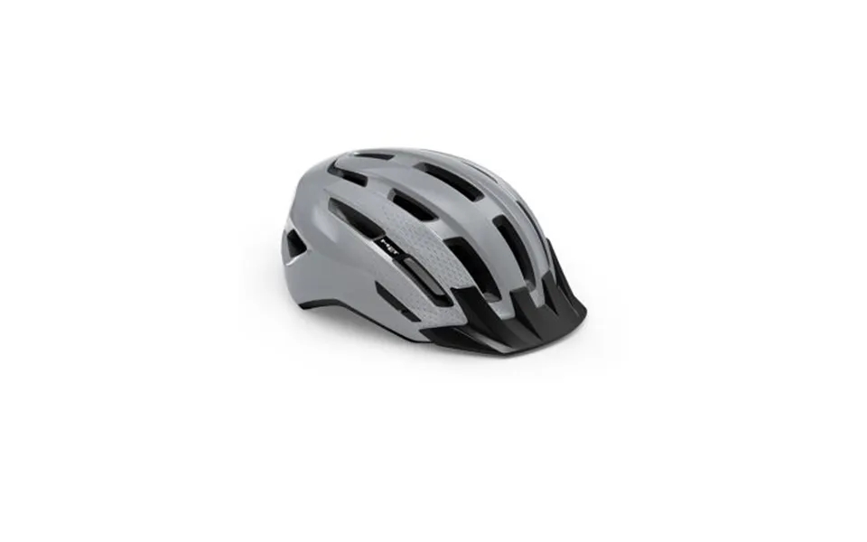 Program helmet downtown gray glossy p m 52-58 cm