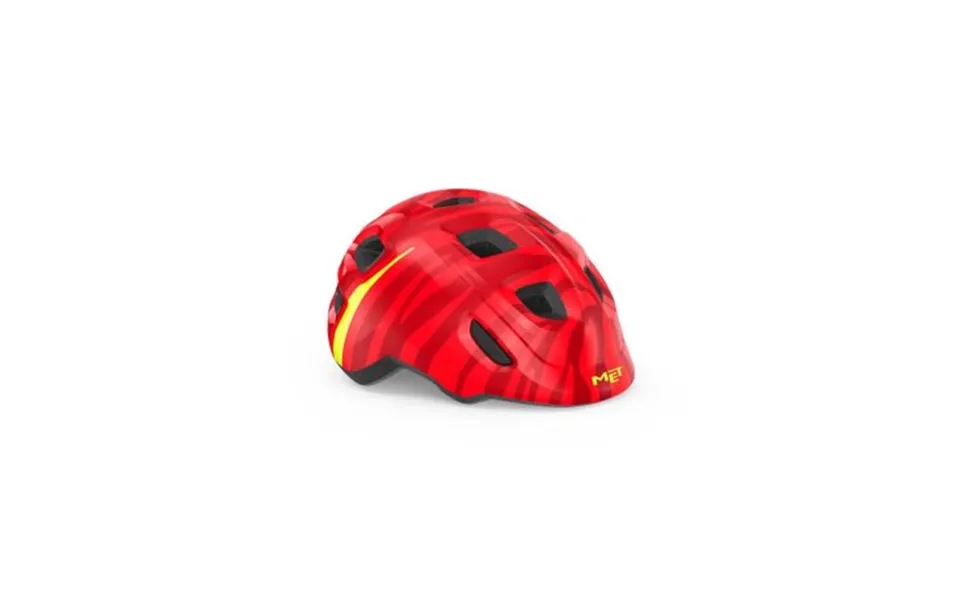 Met Helmet Hooray Mips Red Zebra Glossy S 52-55 Cm