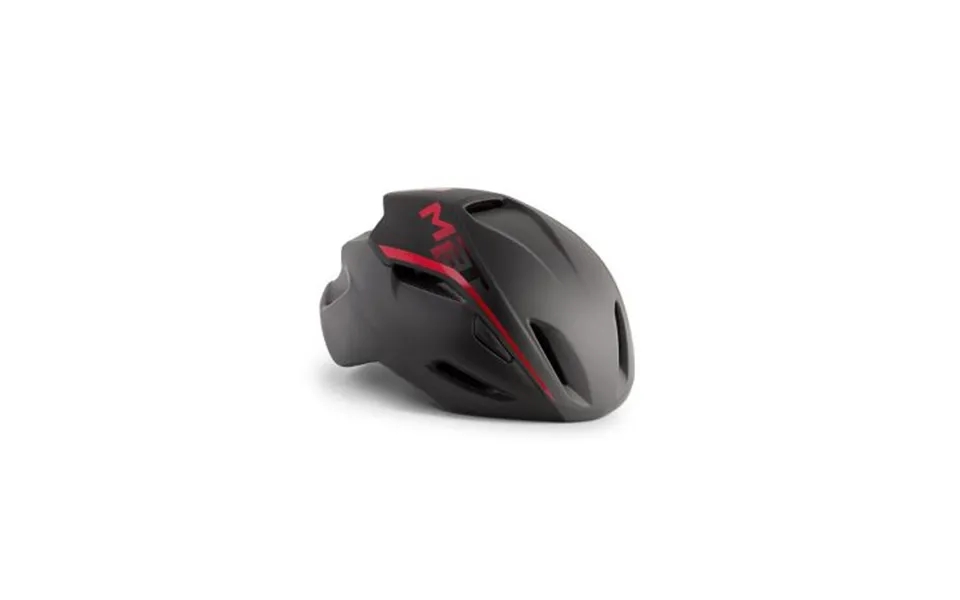 Met Helmet Manta Shaded Black Red Matt S 52-56 Cm