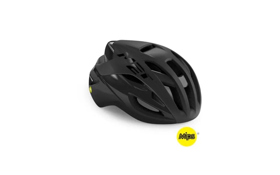 Met Helmet Rivale Mips Black Matt Glossy L 58-61 Cm