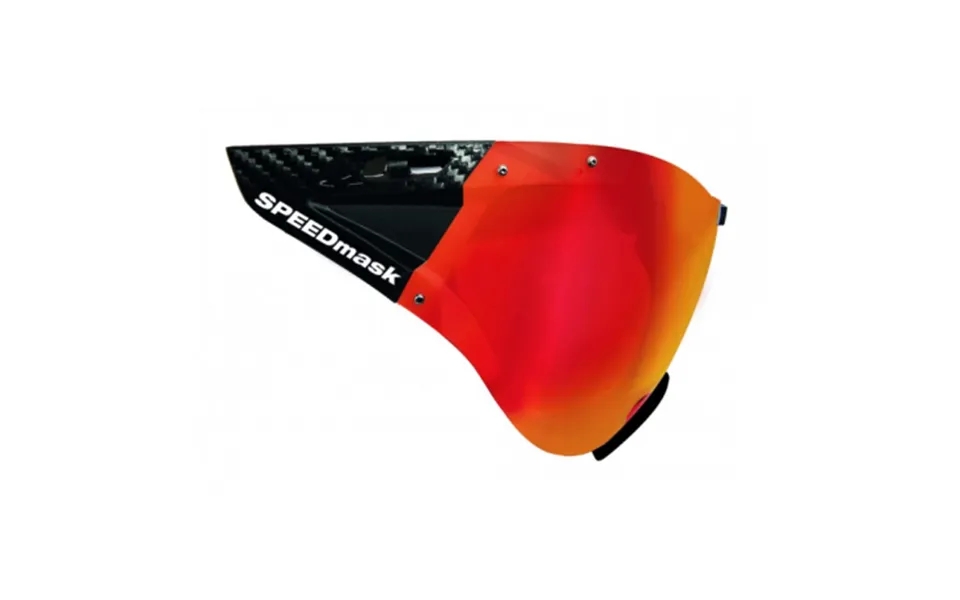 Visier Speedmask Carbonic Red Multilayer Hjelm Briller Casco Passer Til Speedairo - Speedster