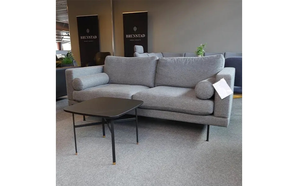 Brown city teo sofa - 2 pers. Exhibition model