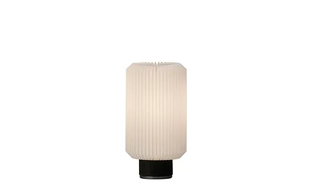 Le cliff cylinder table lamp - black-stained oak product image