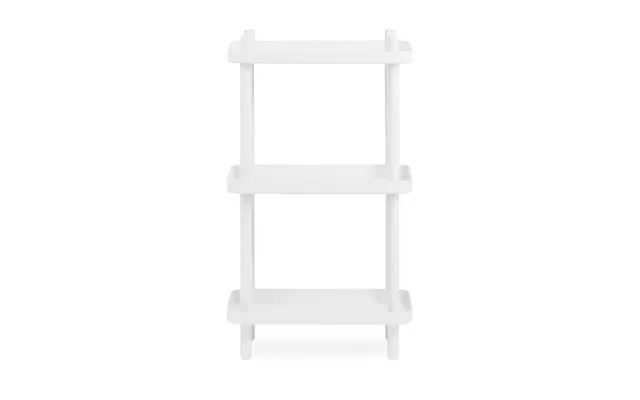 Norman copenhagen block bookcase - white white product image