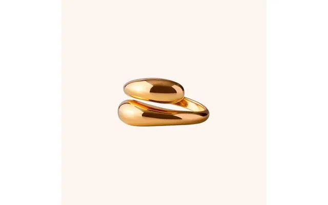 Pernille Corydon Rain Ring - Forgyldt product image