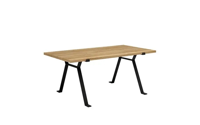Plank table in slotseg past, the laws black steel frames - b 248 cm product image