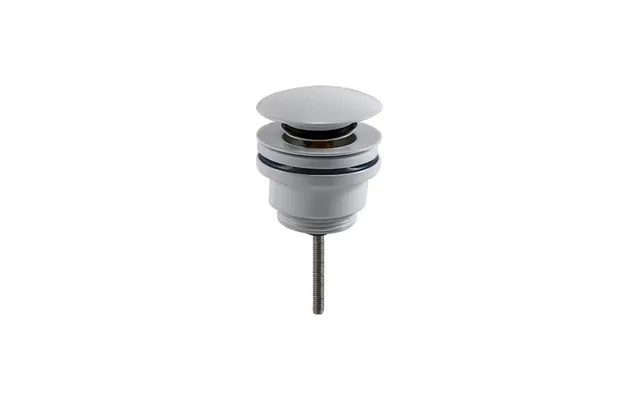 Pop up valve with round top - matt white product image