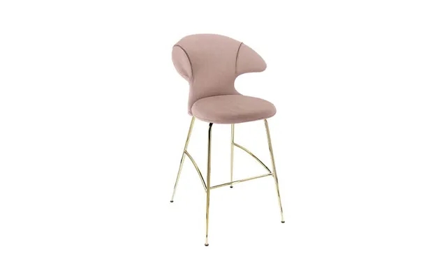 Trouble hour flies barstool - stone rose brass product image