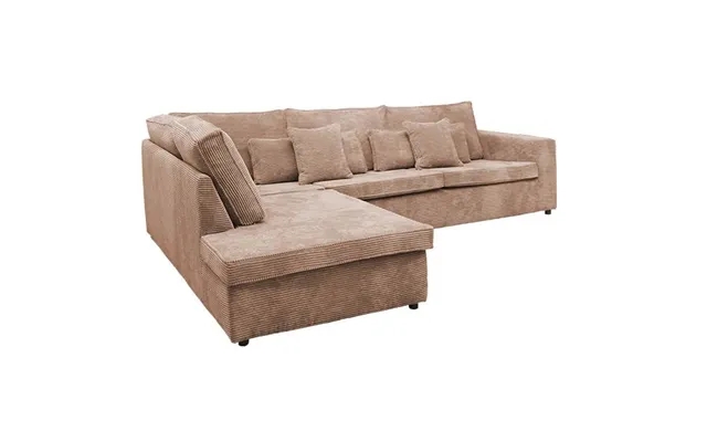 Valencia open-end sofa - lys brown velvet product image