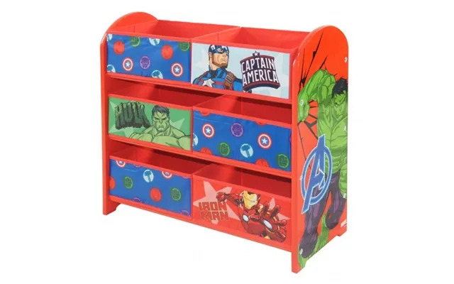 Avengers bookcase with 6 curve product image