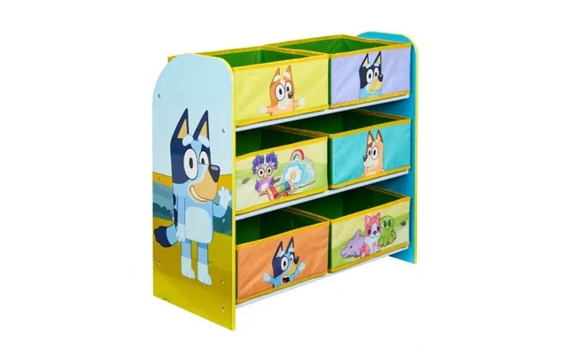 Bluey bookcase with 6 curve product image