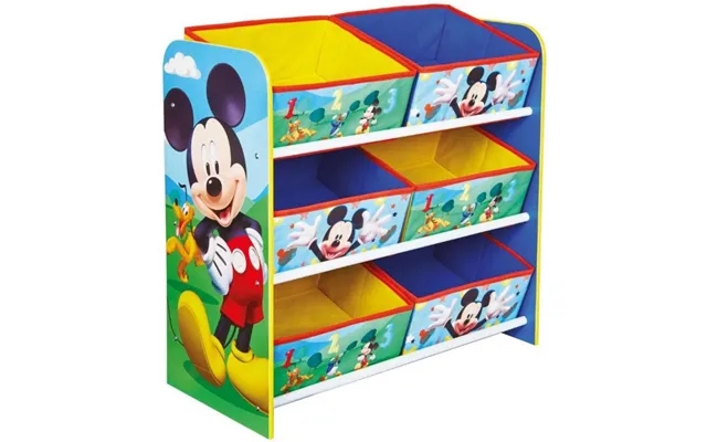 Mickey mouseover bookcase with 6 curve product image